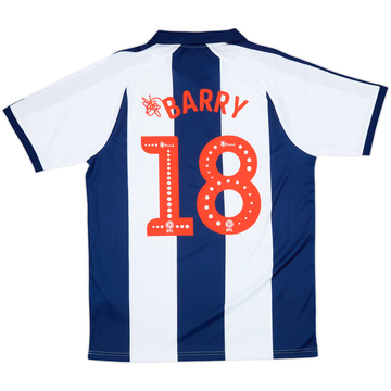 2018-19 West Brom Home Shirt Barry #18 (L)