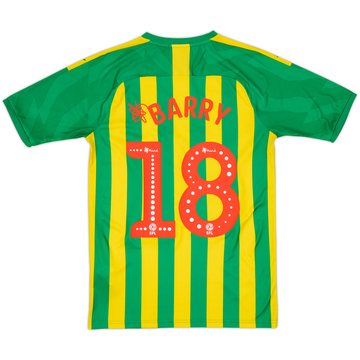 2019-20 West Brom Away Shirt Barry #18 - 9/10 - (S)