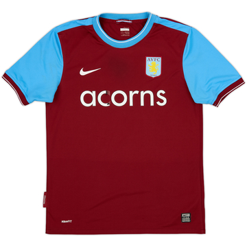 2009-10 Aston Villa Home Shirt - 5/10 - (XL.Boys)