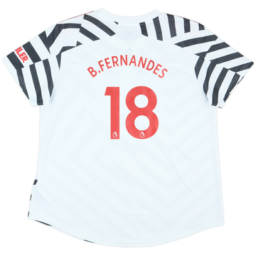 2020-21 Manchester United Third Shirt B.Fernandes #18 - 8/10 - (Women's XL)
