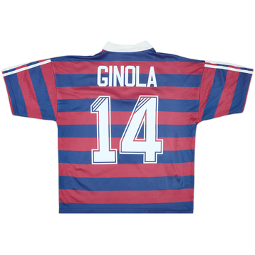 1995-96 Newcastle Away Shirt Ginola #14 - 6/10 - (M.Boys)
