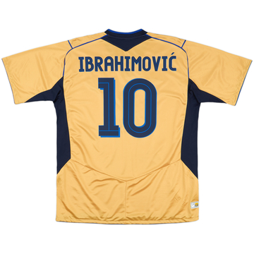 2004-05 Sweden Anniversary Third Shirt Ibrahimovic #10 - 10/10 - (XXL)