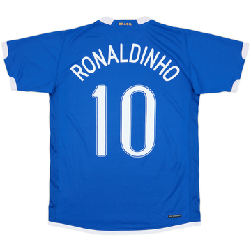 2006-07 Brazil Away Shirt Ronaldinho #10 - 6/10 - (M)