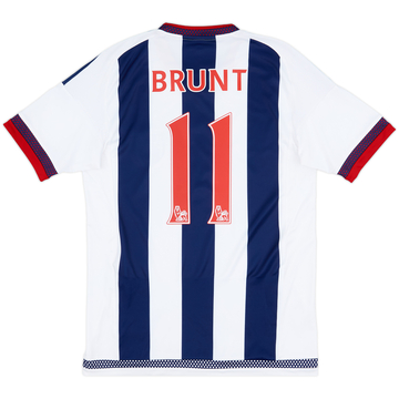 2015-16 West Brom Home Shirt Brunt #11 - 8/10 - (S)