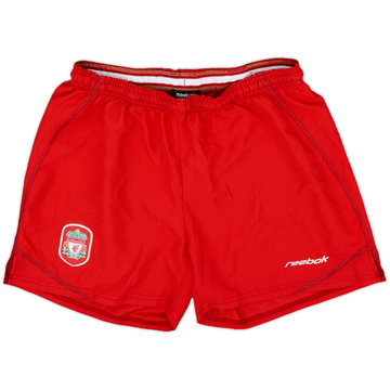 2002-04 Liverpool Home Shorts - 8/10 - (L.Boys)