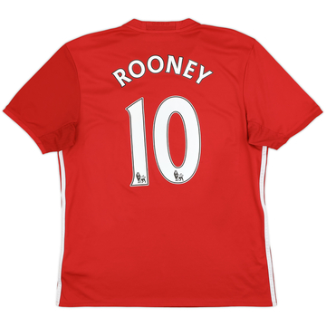 2016-17 Manchester United Home Shirt Rooney #10 - 6/10 - (L)