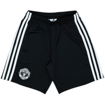 2017-18 Manchester United Away Shorts - 9/10 - (M.Boys)