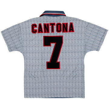 1995-96 Manchester United Away Shirt Cantona #7 - 9/10 - (Y)