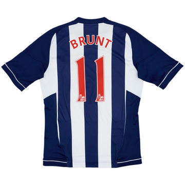 2012-13 West Brom Home Shirt Brunt #11 - 7/10 - (M)