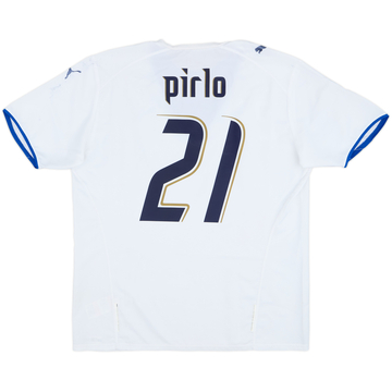 2006 Italy Away Shirt Pirlo #21 - 5/10 - (XL)