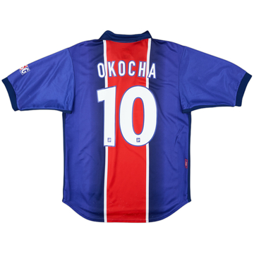 1998-99 Paris Saint-Germain Home Shirt Okocha #10 - 8/10 - (S)