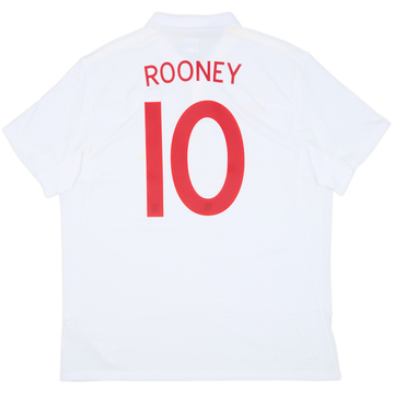 2009-10 England Home Shirt Rooney #10 (XL)
