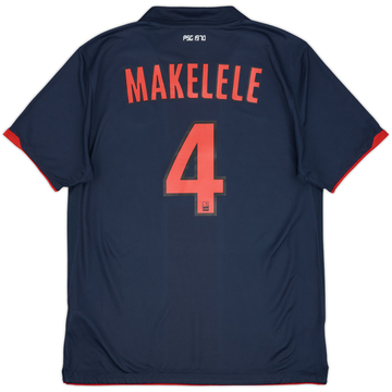 2010-11 Paris Saint-Germain Away Shirt Makelele #4 - 9/10 - (L)