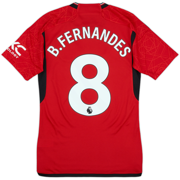 2023-24 Manchester United Home Shirt B.Fernandes #8 (XS)