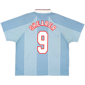 1996-97 England Away Shirt Shearer #9 - 9/10 - (XXL)