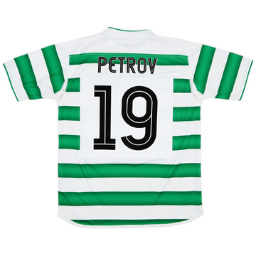 2003-04 Celtic Home Shirt Petrov #19 - 7/10 - (M)