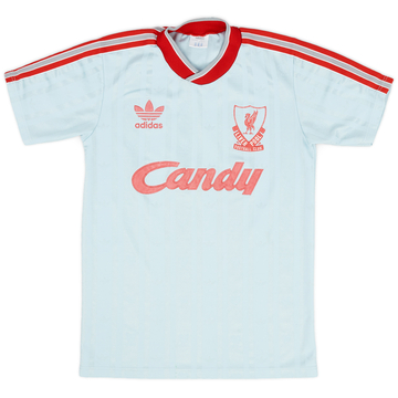 1988-89 Liverpool Away Shirt - 8/10 - (Y)