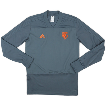 2017-18 Watford adidas Drill Top - 10/10 - (S)