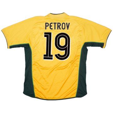 2002-03 Celtic Away Shirt Petrov #19 - 8/10 - (XL)