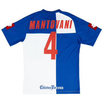 2007-08 Chievo Verona Away Shirt Mantovani #4 - 8/10 - (L)