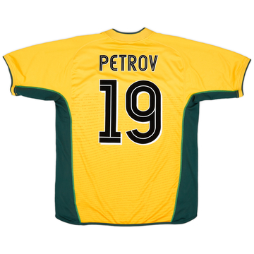 2002-03 Celtic Away Shirt Petrov #19 - 7/10 - (L)