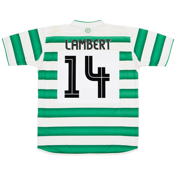 2003-04 Celtic Home Shirt Lambert #14  - 7/10 - (L)