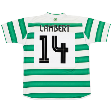 2003-04 Celtic Home Shirt Lambert #14  - 7/10 - (L)