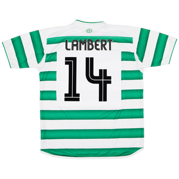 2003-04 Celtic Home Shirt Lambert #14  - 8/10 - (L)