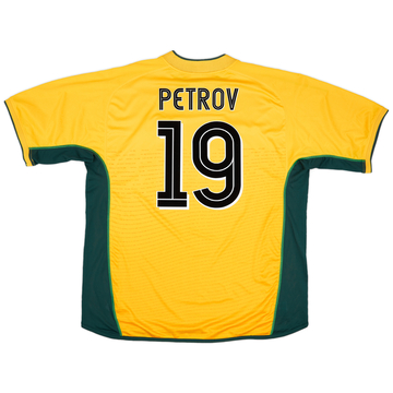 2002-03 Celtic Away Shirt Petrov #19 - 8/10 - (XXL)
