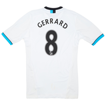 2011-12 Liverpool TechFit Player Issue Third Shirt Gerrard #8 - 6/10 - (L/XL)