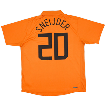 2006-08 Netherlands Home Shirt Sneijder #20