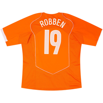 2004-06 Netherlands Home Shirt Robben #19ES