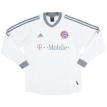 2002-03 Bayern Munich Away L/S Shirt - 5/10 - (S)