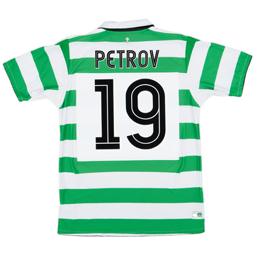2004-05 Celtic Home Shirt Petrov #19 - 6/10 - (M)