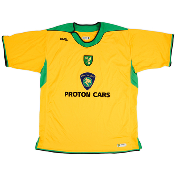 2005-06 Norwich Home Shirt - 8/10 - (XL)