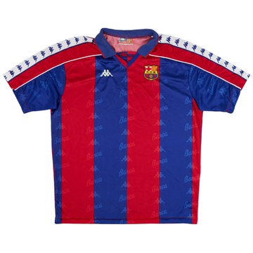 1992-95 Barcelona Home Shirt - 9/10 - (XL)