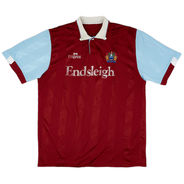 1989-91 Burnley Home Shirt - 5/10 - (XL)