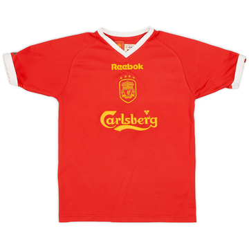 2001-03 Liverpool CL Shirt - 8/10 - (L.Boys)
