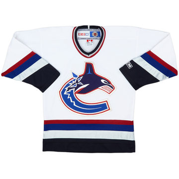 2000-03 Vancouver Canucks CCM Home Jersey - 8/10 - (M.Boys)