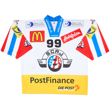 2004-05 SC Rapperswil-Jona Oswald #99 'Signed' TFS Home Jersey - 6/10 - (XL)