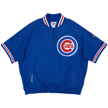 1990s Chicago Cubs Majestic Authentic 1/4 Zip Training Top - 9/10 - (L)
