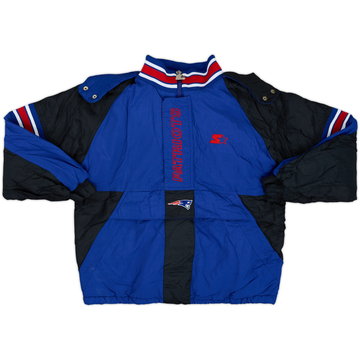 1990s New England Patriots Starter 1/2 Zip Rain Coat - 8/10 - (L)