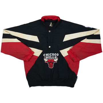 1990s Chicago Bulls Starter 1/2 Zip Windbreaker Jacket - 5/10 - (M)
