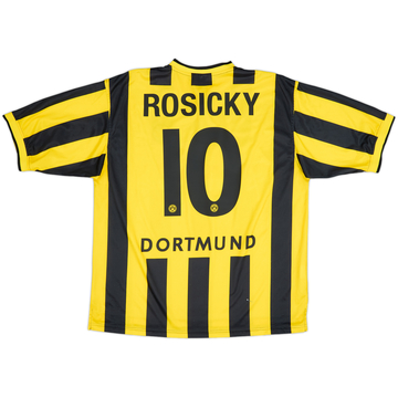 2000-02 Borussia Dortmund Home Shirt Rosicky #10 - 6/10 - (XL)