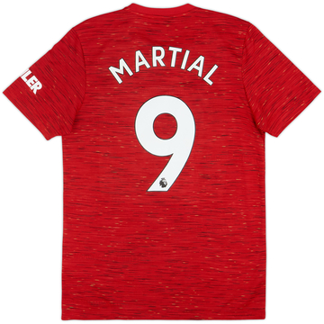 2020-21 Manchester United Home Shirt Martial #9 - 10/10 - (M)