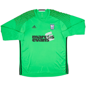 2016-17 Ipswich GK Shirt - 6/10 - (XL)