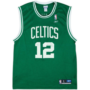 2003-06 Boston Celtics Davis #12 Reebok Away Jersey - 6/10 - (L)