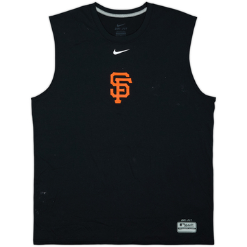 2014 San Francisco Giants Nike Sleeveless Tee - 9/10 - (L)