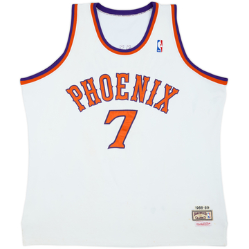 1988-89 Phoenix Suns Johnson #7 Mitchell & Ness Home Jersey - 6/10 - (3XL)