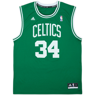 Camiseta adidas de visitante del Boston Celtics Pierce #34 2010-13 - 8/10 - (L)